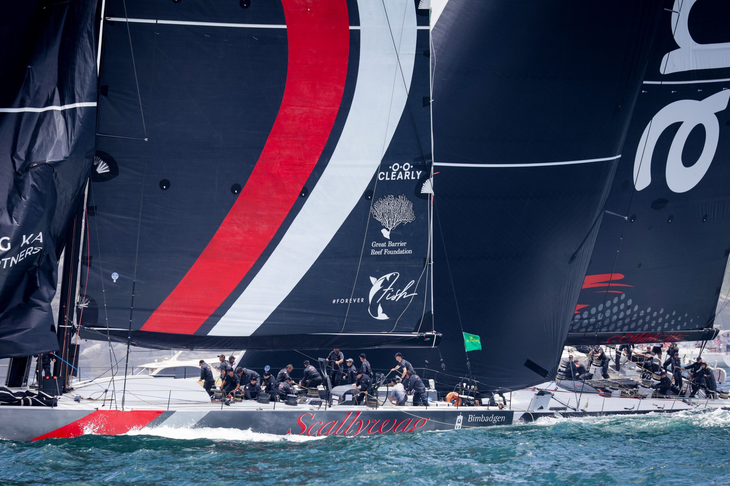 SHK Scallywag First Of Three Early Casualties From 2023 Rolex Sydney Hobart Cruising Yacht SHK Scallywag First Of Three Early Casualties From 2023 Rolex Sydney Hobart Cruising Yacht